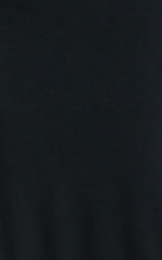 Asymmetrical Off Shoulder Long Sleeve Side Ruching Maxi Dress in Black - Urban Luxe Apparel